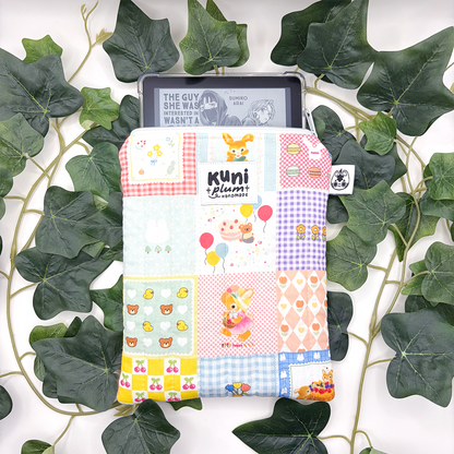 Vintage Style Patchwork Quilted eReader Sleeve