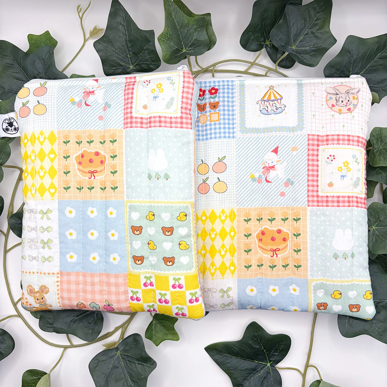 Vintage Style Patchwork Quilted eReader Sleeve
