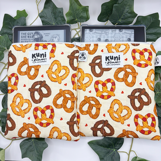 Pretzels Quilted eReader Sleeve