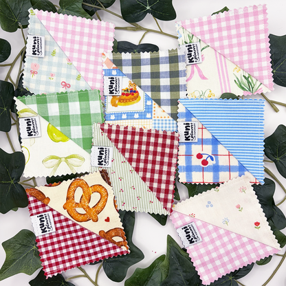 Fabric Corner Bookmark (Random Design)