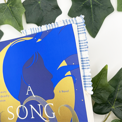 Fabric Corner Bookmark (Random Design)