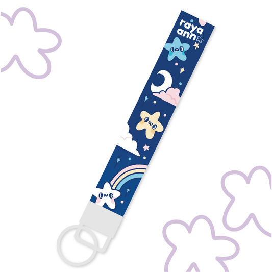 In the Stars Lanyard Keychain