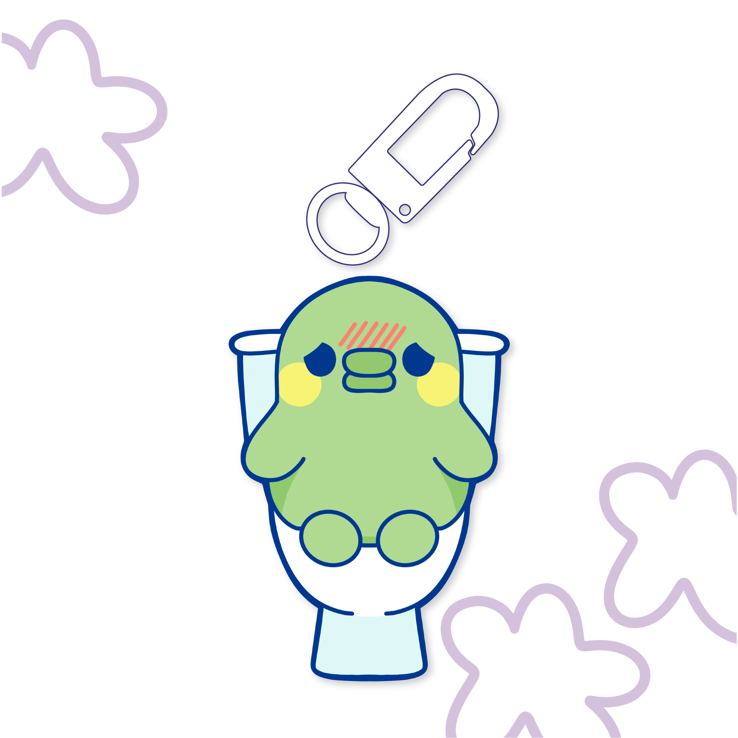 Kuchi IBS Acrylic Keychain
