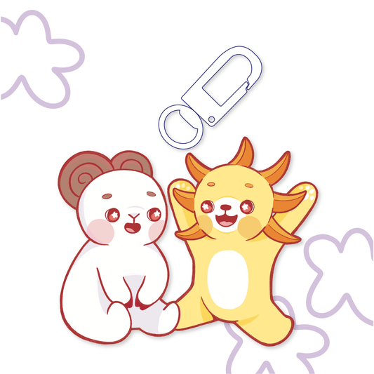 Ship Friends Acrylic Keychain