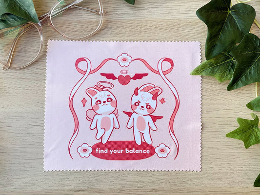 Find Your Balance Lens Cloth