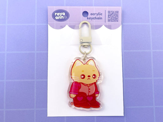 Cowboy Jimmy Acrylic Keychain