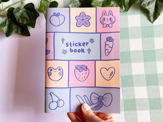 Colour Block Icons | Sticker Book