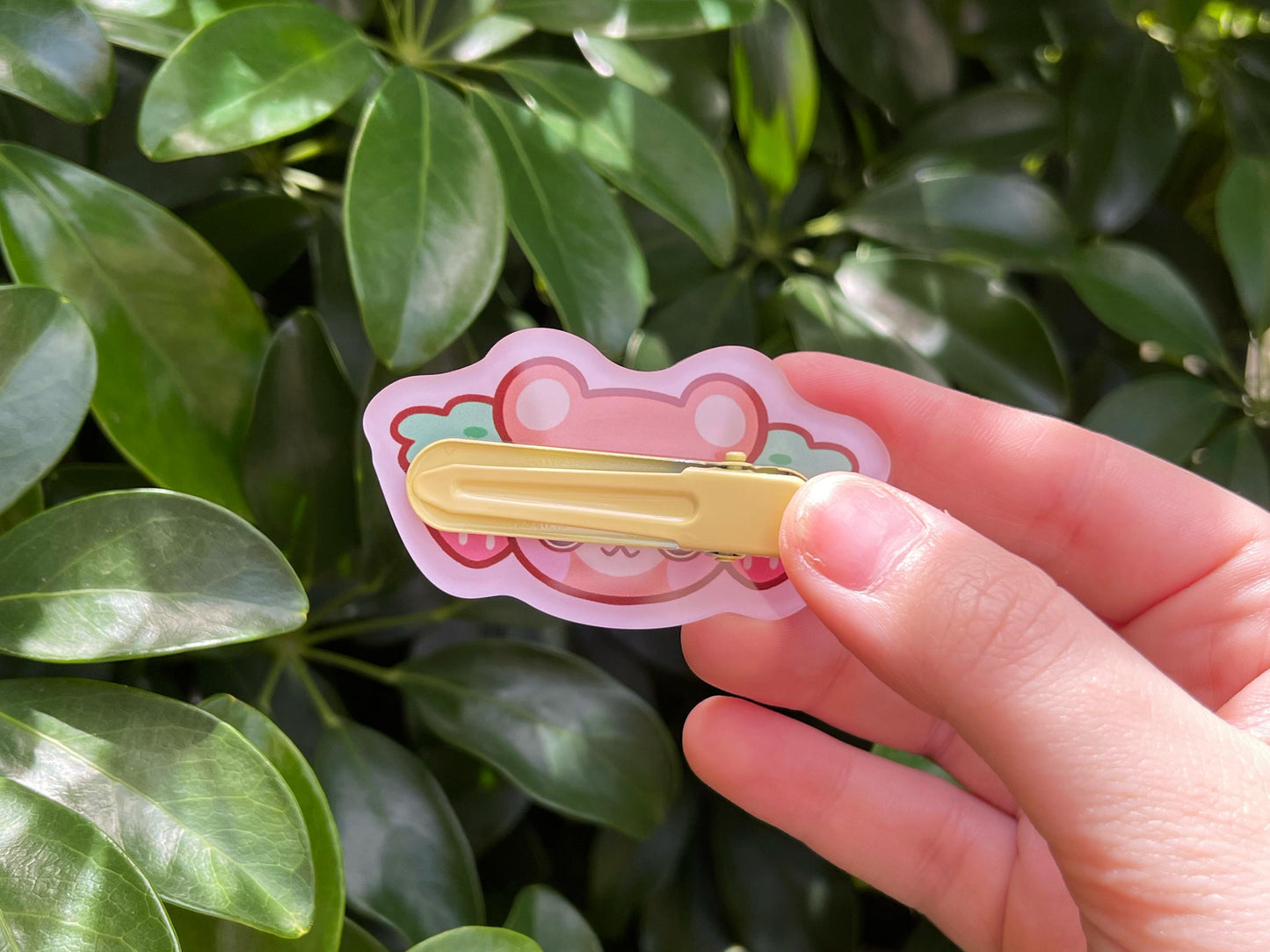 Fruit Acrylic Hair Clips