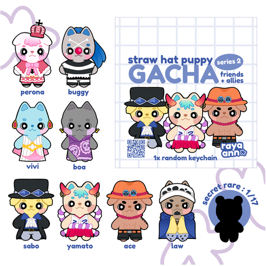 Straw Hat Gacha Series 2 | Blind Bag Keychain