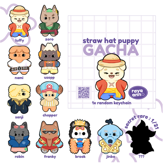 Straw Hat Gacha | Blind Bag Keychain