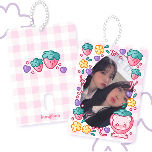 Strawberry Bear Photocard Holder
