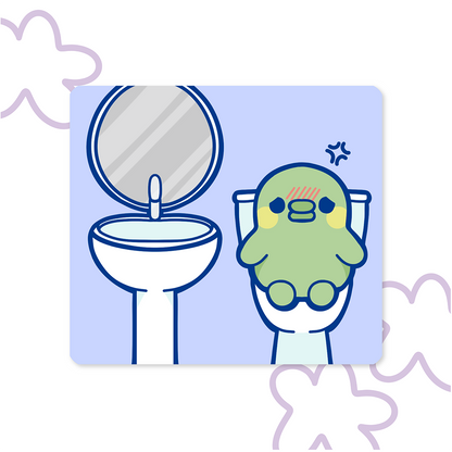 Kuchi Bathroom | Vinyl Sticker