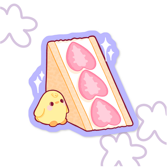 Ducky's Fruit Sando | Vinyl Sticker